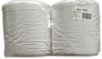 Brisače v roli industrijske, 1 sl., 940 list., 2/1, 25cm, reciklaža, bele
 