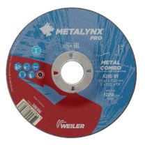 BRUSILKA 125X4X22.23 fe A24S-BF METALYNX PRO VC WEILER