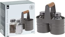 Garnitura sol&poper set 3/1 6,5x13x13cm