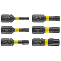 Set vijačnik nastavkov torx 6/1-delni/25mm, TX10/15/20/25/30/40, impact 56-541 - NEO