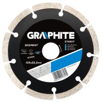 Rezalka diamantna segmentna 125x8.0x2.2x22.2mm - 57h617 Graphite