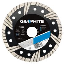 Rezalka diamantna 125x6.0x2.6x22.2mm turbo - 57h626 Graphite
