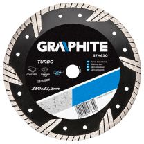 Rezalka diamantna 230x6.0x3.1x22.2mm turbo - 57h630 Graphite