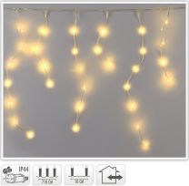 Lučke 360 led ICICLE toplo bela zavesa, 7,10 m, IP44, Koo.
