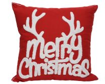 Blazina rdeča Mery Christmas, 45 cm