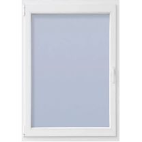 Okno PVC JEWE 58x88cm, levo, belo, 6 komorno, steklo 1,1K, odpiranje in nagib