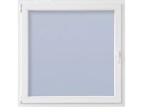 Okno PVC JEWE 118x118cm, levo, belo, 6 komorno, steklo 1,1K, odpiranje in nagib