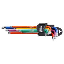 Ključi torx t10-t50 grt.9/1 barvni - 09-518 Neo