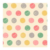 Prt namizni 140 x 240 cm  STRIPES/DOTS, Sirret.