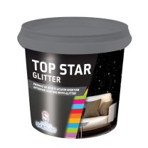 Top star glitter 0,85.l (pralen transparentni notranji zidni premaz z bleščicami)