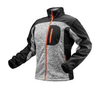 Jakna pletena s softshell oblogo, Neo Tools št.M/50