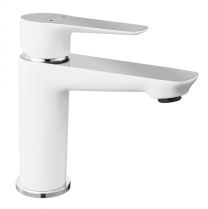 PIPA ZA UMIVALNIK ADORE KROM/WHITE (BELA)