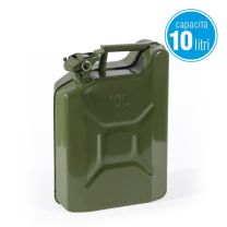 Posoda za gorivo z izlivom, kovinska 10 L, Ver.