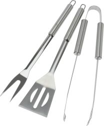 Set za žar 3-delni inox, Koop.