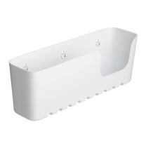 Košara za tuš 30x8,5x11cm PP, bela STANDARD TATAY