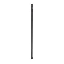 Tirnica za kad zaveso 70 - 120 cm alu črna, TENDANCE