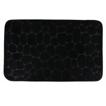 Kopalniška preproga Stones Black s spominsko peno, Tendance