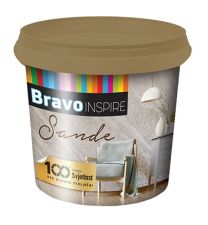 Barva za stene notranja silver 1l Bravo Inspire Sande
dekorativna barva
6 kos/karton