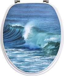 DESKA WC OCEAN MDF INOX TEČAJI TENDANCE