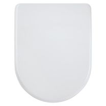 DESKA WC VALENTINA  SOFT CLOSE BELA DUROPLAST INOX VIJAKI I