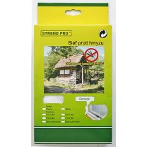 Komarnik za vrata 220x65 cm, črni, pak.2 kos, Slov 