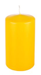 Sveča 6 x 12 Basic yellow

