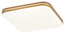 STROPNA SVETILKA OSCAR 18W LED KVADRAT 1350lm 4000k ZLAT