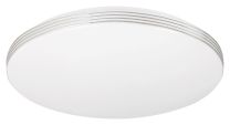 STROPNA SVETILKA OSCAR 18W LED OKROGLA 1350lm 4000k SREBRN