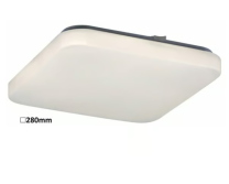 STROPNA SVETILKA ROB 20W LED 1400lm 4000K KVADRAT 28cm