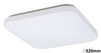 STROPNA SVETILKA ROB 32W LED 2600lm 3000K KVADRAT 32cm