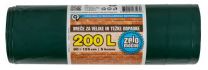 Vrečke za smeti 900x1250x0,06 my, 200l, 5/1, črne, extra močne , PELD
