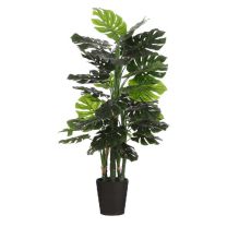 Cvetje umetno Mica, monstera, v 140 x š 80 cm, Edel.