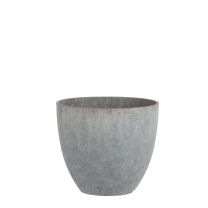 Lonec cvetlični Mica, Bravo, siv, v 32,5 x š 38 cm, Edel.