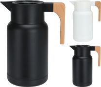 Termo vrč 1l, pvc, ročaj imit.lesa