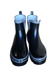 Škornji nizki ženski gumi solid št.38