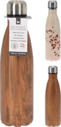 Termo steklenica 500ml, videz lesa
