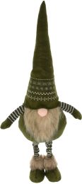 Figura božična palček zelen, 90 cm, Koo.