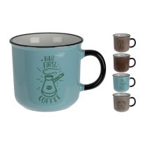 Lonček But first coffe 390ml, 4 motivi **
