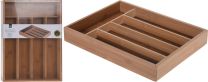 Predalnik za jedilni pribor 35x26x5cm, bambus