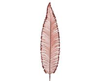 List božični dekoracija rdeč, 79 cm, Kaem.