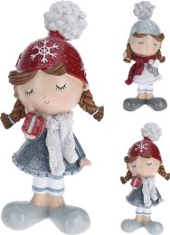 Figura okrasna punčka 20 cm, Koo.