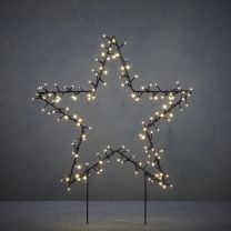Zvezda svetlobna 100 led, 73 cm,  IP44, Edel.