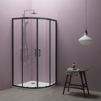 Tuš kabina TKP 90/K Eco Quat/R550 črna