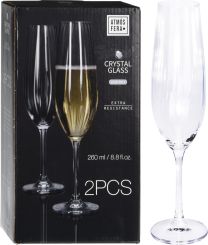 Kozarec za penino Crystalline set 2/1, 200ml
