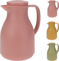 Termo vrč 1l z ročajem, pvc, pastel
