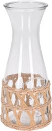 Steklenica za vino/vodo 1,2l, z ratanom