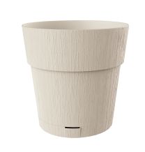 Lonec cvetlični Ethica fi 25 x H25 beli, Stef.