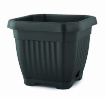 Lonec cvetlični Octagon z vodno rez., 30 x 30 cm ( 19,0 L ) antracit, PLS