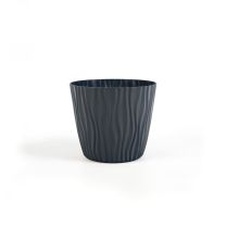 Lonec cvetlični Sahara 22 x H20 cm, 8 L antracit, PLS