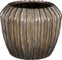 Lonec cvetlični Mica, Noma bakren, v 12 x š 14 cm, Edel.